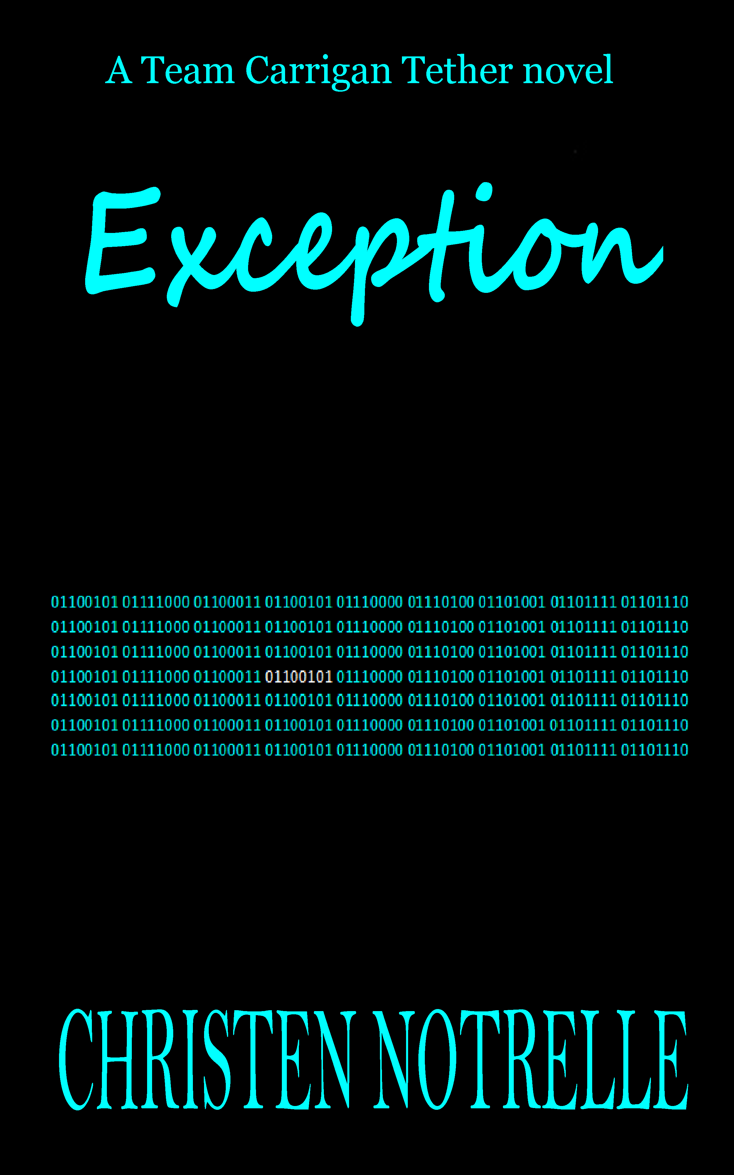 Exception cover new blue